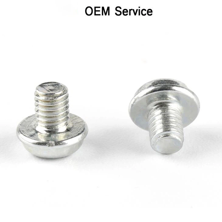 White Pan Head Small Cross Recessed Screw